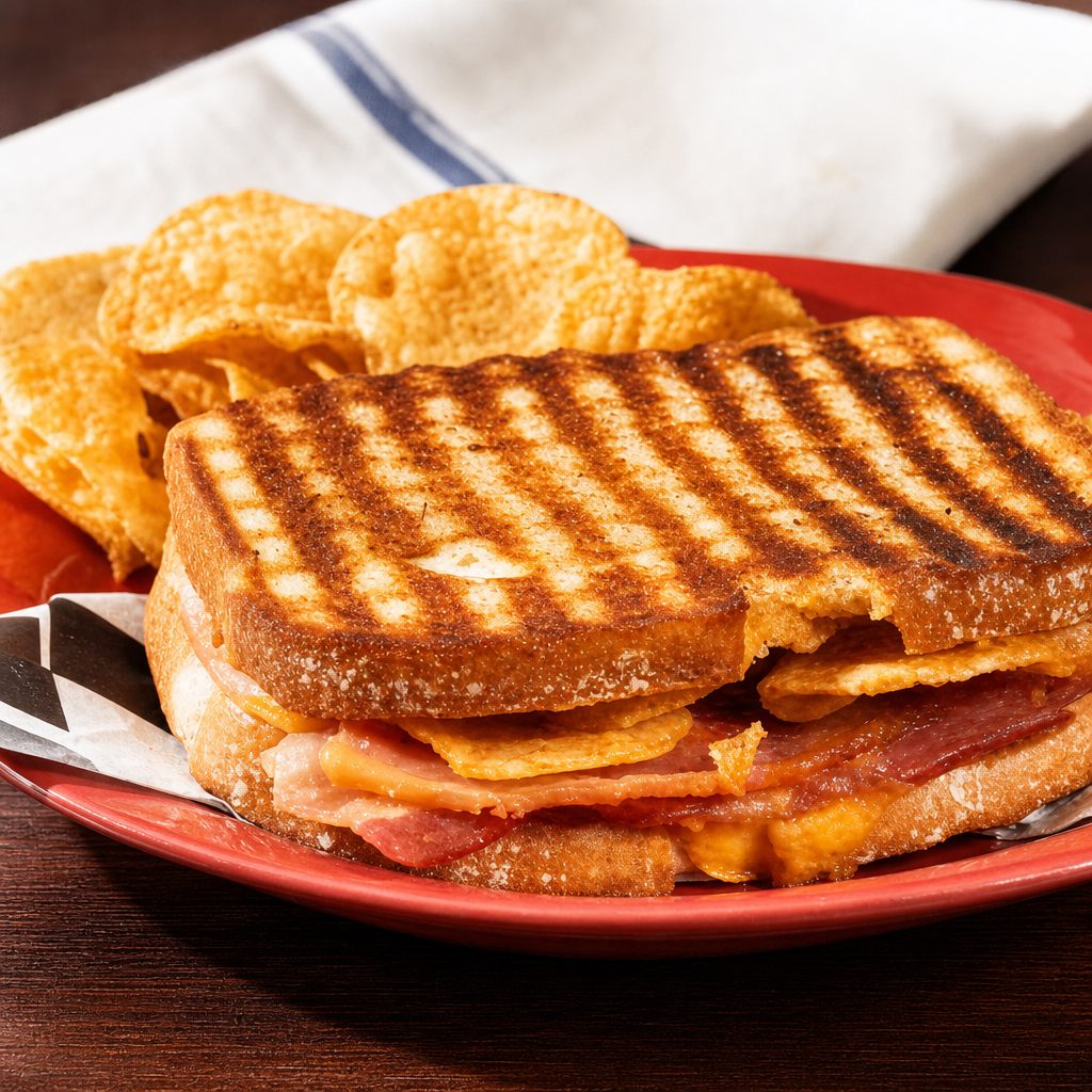 Crunchy Pig Sandwich.