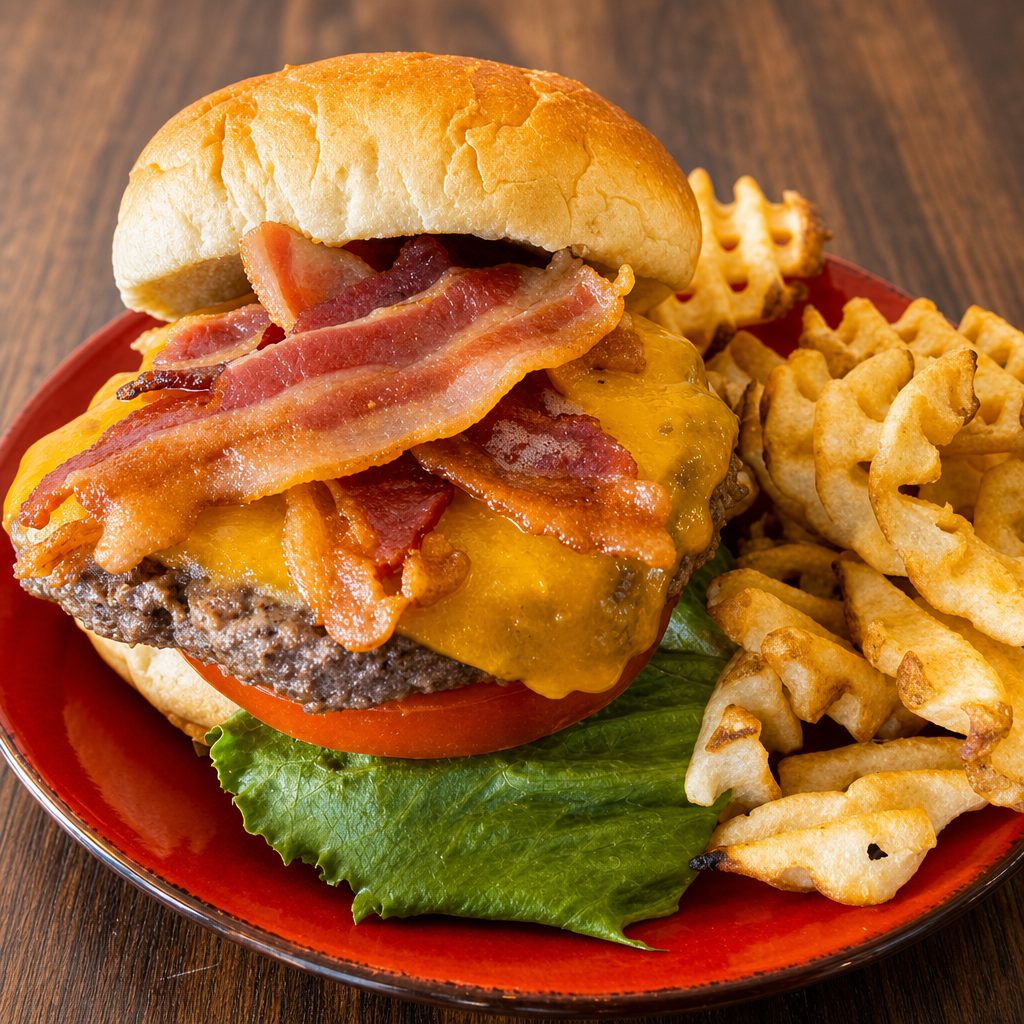 Applewood Bacon Burger.