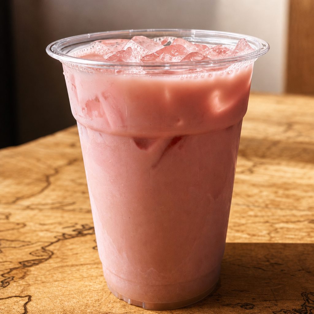 Cherry Vanilla Chai Tea Latte.