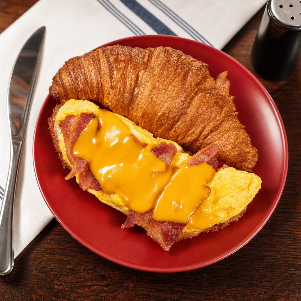 Breakfast Croissants.