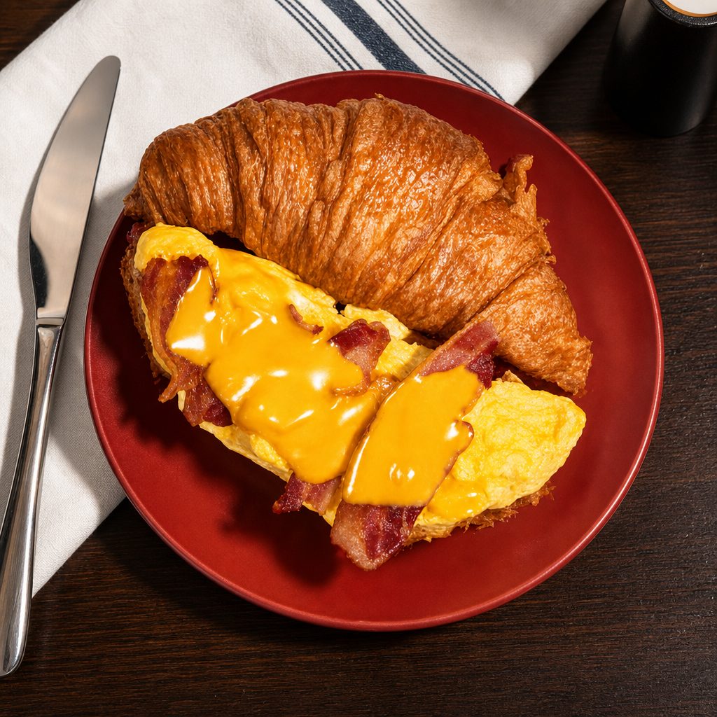 Breakfast Croissants (minimum Order 5).