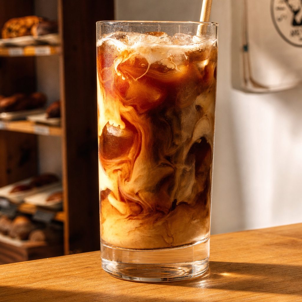 Bourbon Caramel Latte.