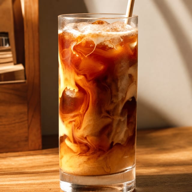 Bourbon Caramel Latte.