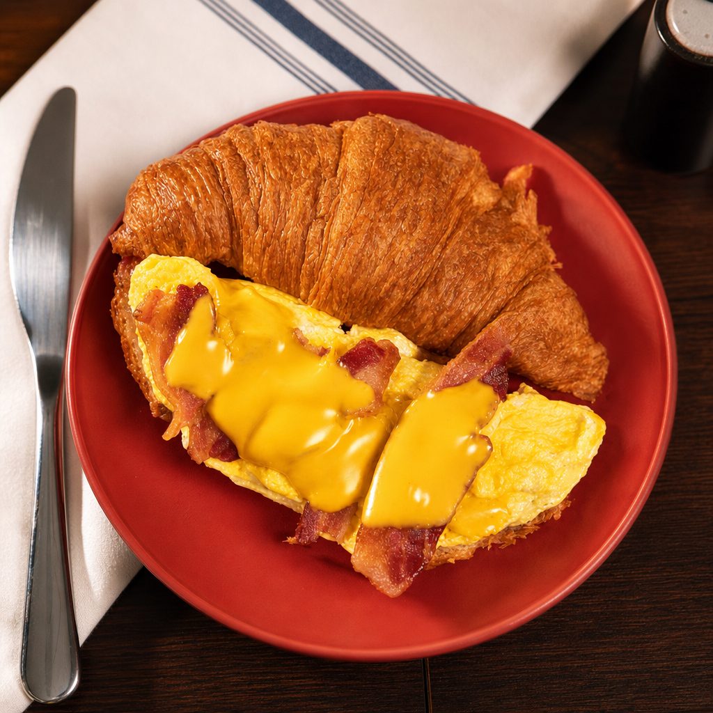 Breakfast Croissants.