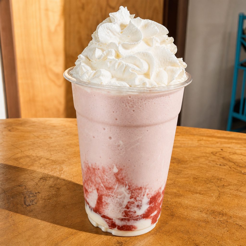 Strawberry Cheesecake Smoothie.