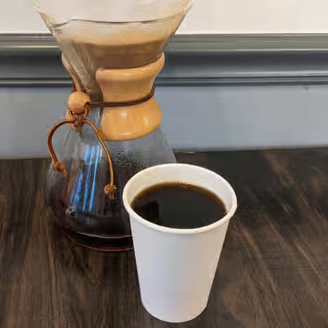 Pour Over, Hot.