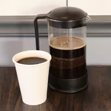 Coffee, French Press, Hot.