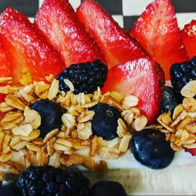 Banana Split Parfait.